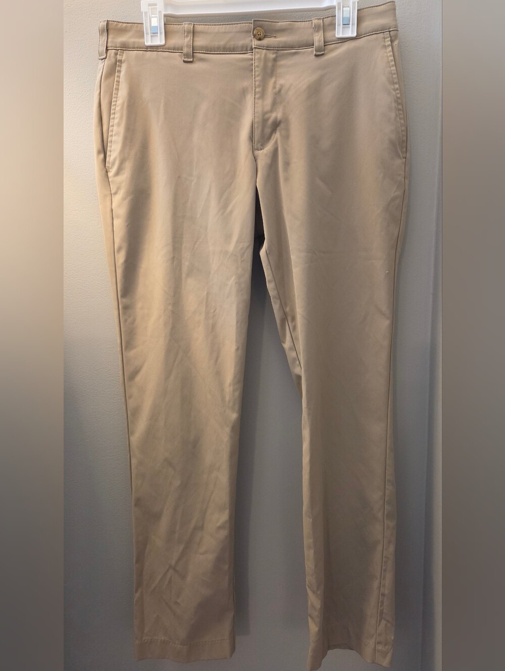 Ben Hogan Performance Men's Classic Straight Chino Pants - Khaki 32x30
